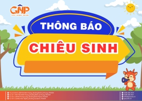 📢 HỆ THỐNG GIÁO DỤC GNP THÔNG BÁO CHIÊU SINH NĂM HỌC 2025 – 2026
