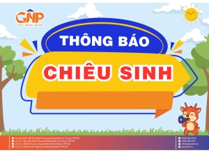 📢 HỆ THỐNG GIÁO DỤC GNP THÔNG BÁO CHIÊU SINH NĂM HỌC 2025 – 2026