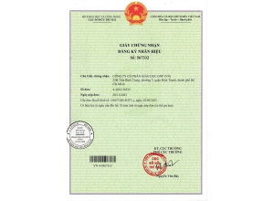 GIẤY CHỨNG NHẬN ĐĂNG KÝ NHÃN HIỆU