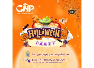  GNP HALLOWEEN FEST 2025 – LỄ HỘI MA QUÁI SIÊU VUI ĐANG GÕ CỬA! 