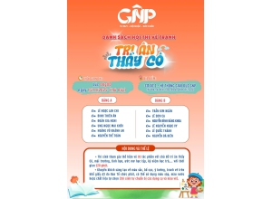  THÔNG BÁO HỘI THI VẼ TRANH “TRI ÂN THẦY CÔ” 