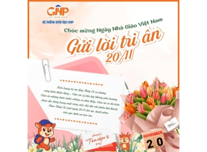 Chúc mừng Ngày Nhà giáo Việt Nam 20/11