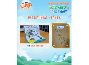  THÔNG BÁO KẾT QUẢ HỘI THI THIẾT KẾ THIỆP “SẮC MÀU LỜI TRI ÂN” 