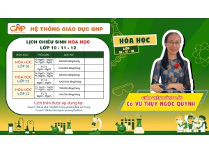  CHIÊU SINH MÔN HÓA HỌC LỚP 10 - 11 - 12  