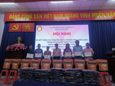 GNP đồng hành cùng các hoạt động chính trị - xã hội phường Bình Lợi Trung