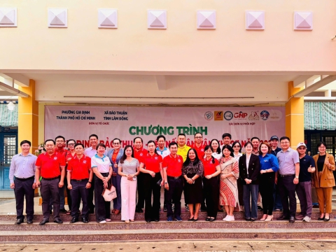 GNP đồng hành cùng các hoạt động chính trị - xã hội phường Bình Lợi Trung