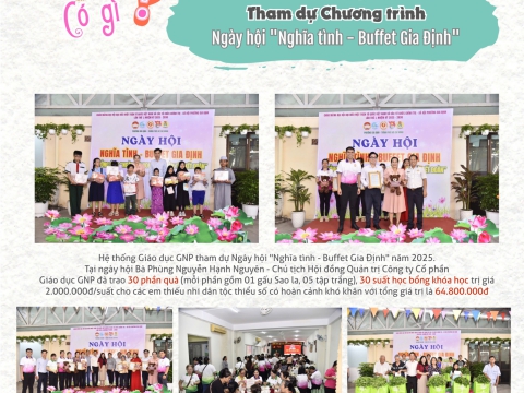 GNP đồng hành cùng các hoạt động chính trị - xã hội phường Bình Lợi Trung