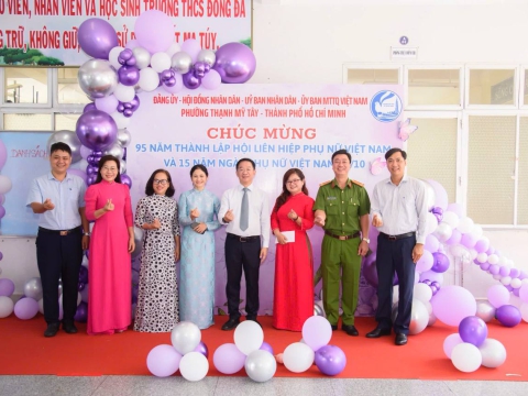 GNP đồng hành cùng các hoạt động chính trị - xã hội phường Bình Lợi Trung