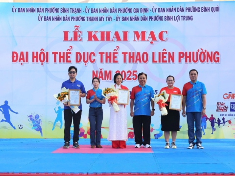 GNP đồng hành cùng các hoạt động chính trị - xã hội phường Bình Lợi Trung