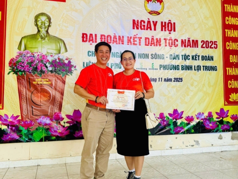 GNP đồng hành cùng các hoạt động chính trị - xã hội phường Bình Lợi Trung