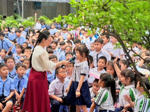 GNP đồng hành cùng các hoạt động chính trị - xã hội phường Bình Lợi Trung