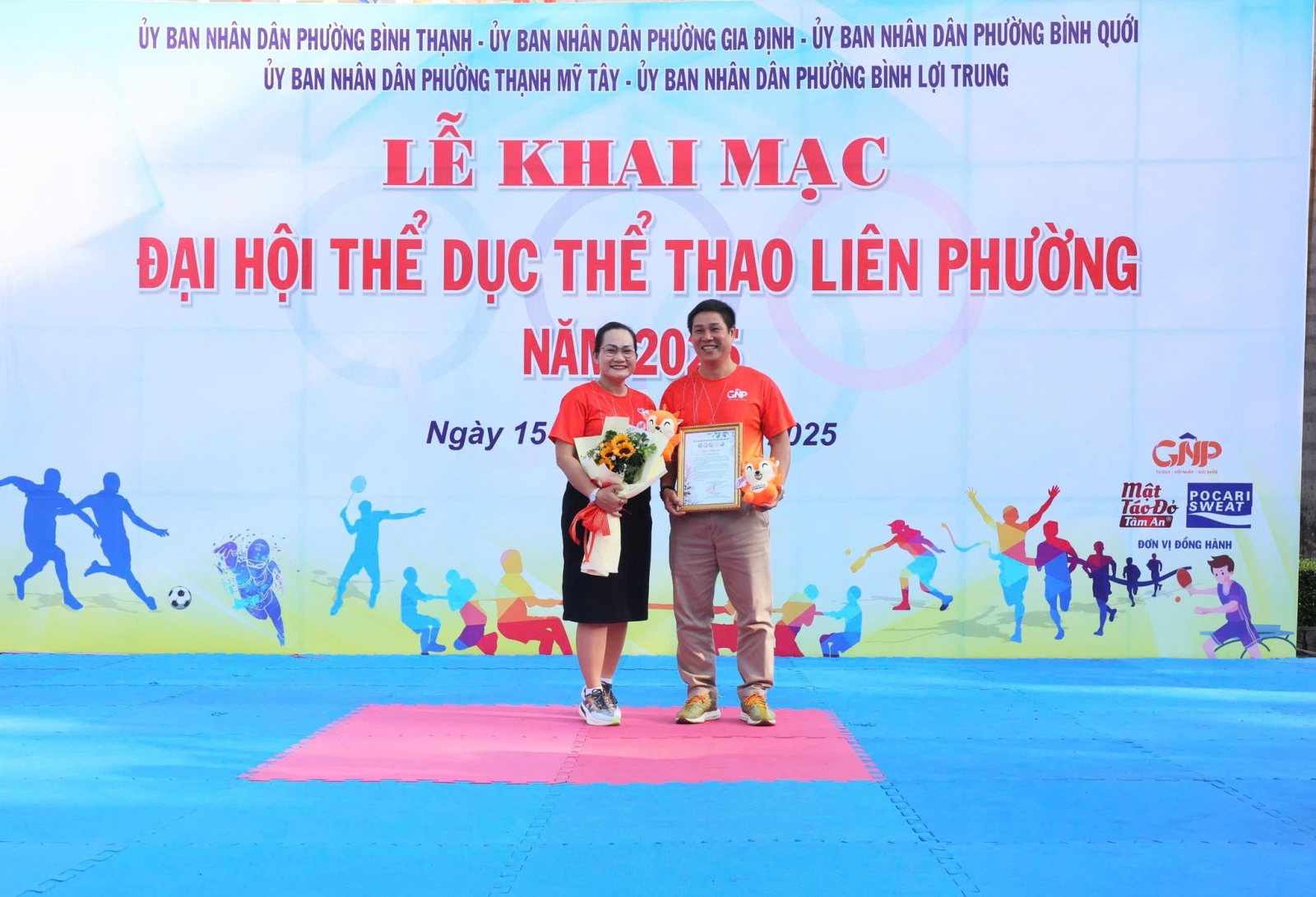 Đại Hội Thể Thao Liên Phường Về Hội Thi Vẽ
