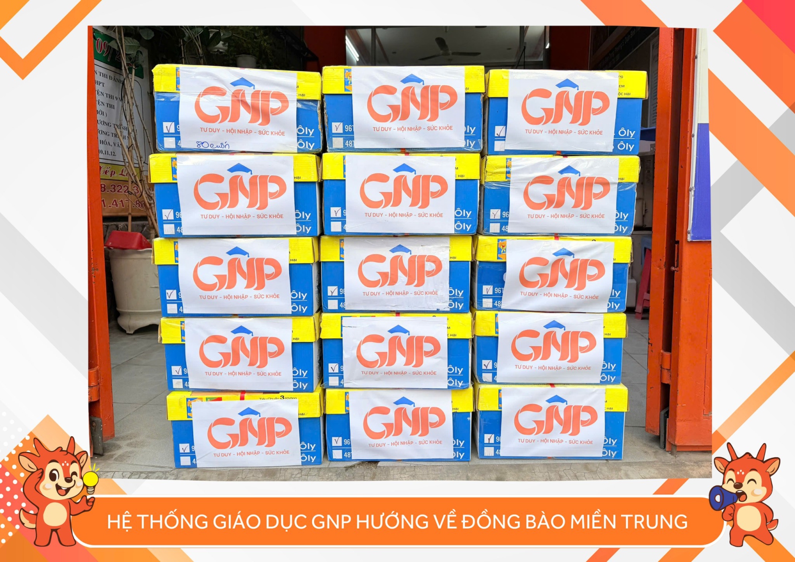 TẬP THỂ HỆ THỐNG GIÁO DỤC GNP HƯỚNG VỀ MIỀN TRUNG
