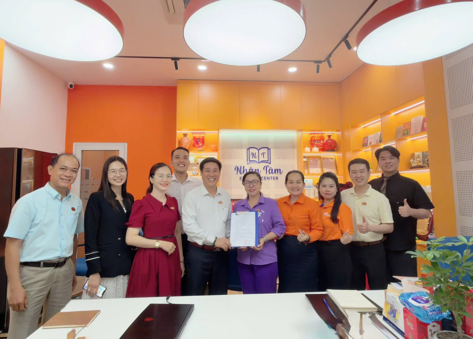 CÔNG TY CỔ PHẦN GIÁO DỤC GNP TRAO QUYẾT ĐỊNH BỔ NHIỆM NHÂN SỰ QUẢN LÝ, KIỆN TOÀN BỘ MÁY TỔ CHỨC