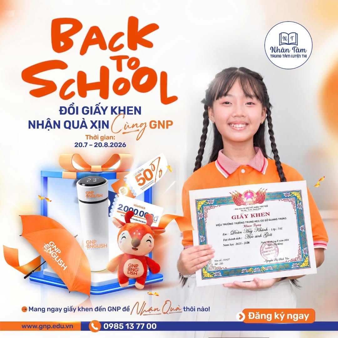 BACK TO SCHOOL – SẴN SÀNG BỨT PHÁ NĂM HỌC MỚI