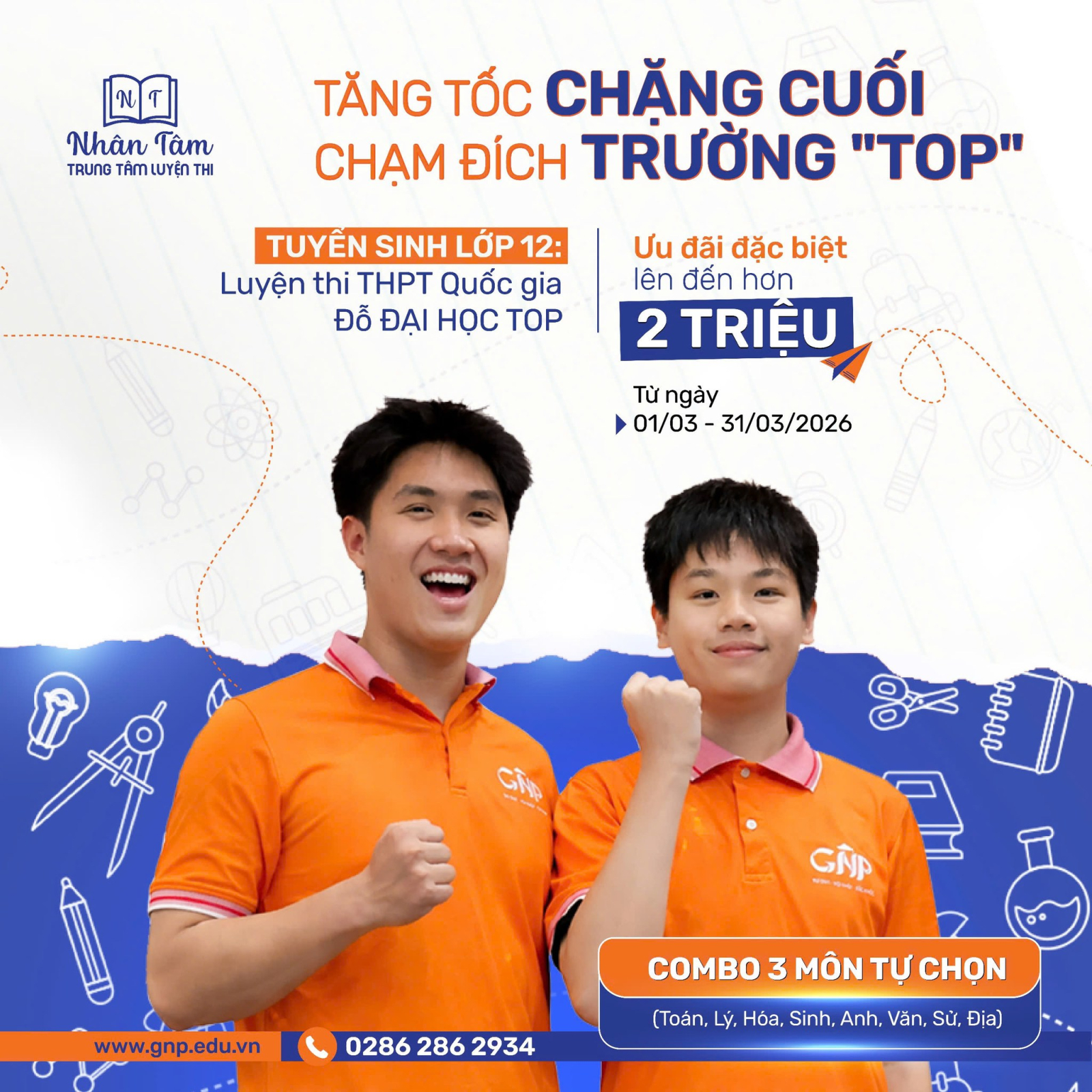 TĂNG TỐC CHẶNG CUỐI - CHẠM ĐÍCH TRƯỜNG "TOP"