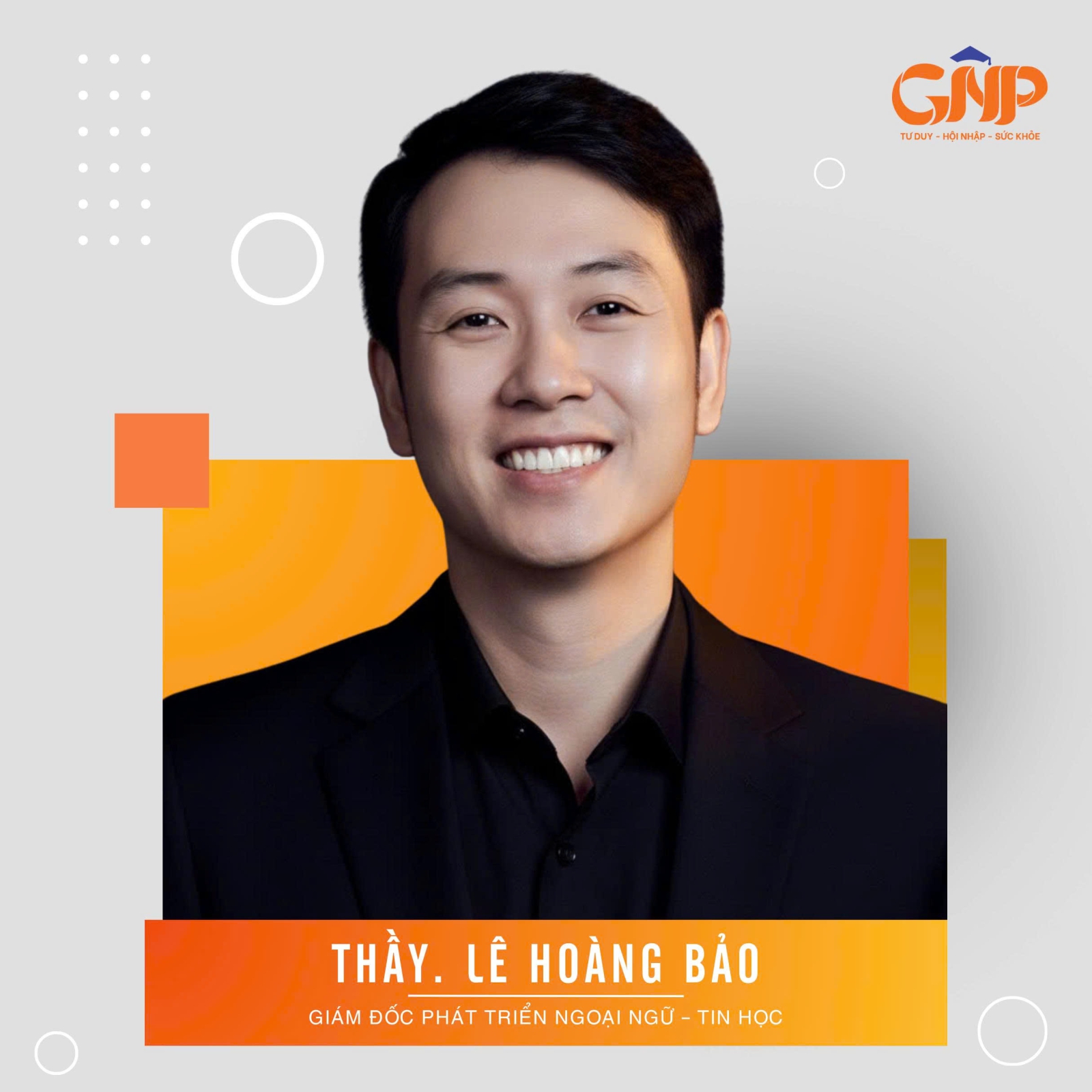 Thầy. Lê Hoàng Bảo